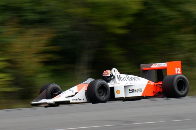 3台の歴代ホンダF1マシンが走った!