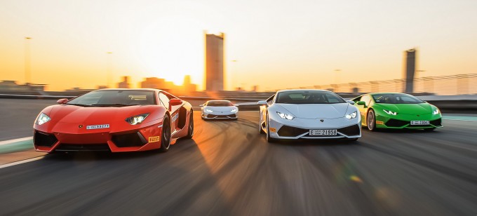 02_Lamborghini Track Accademia 2014 in Dubai