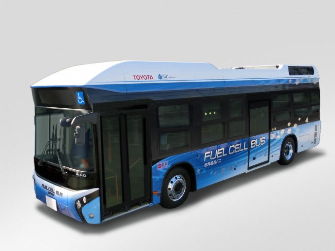 燃料電池バスが豊田市で運行開始