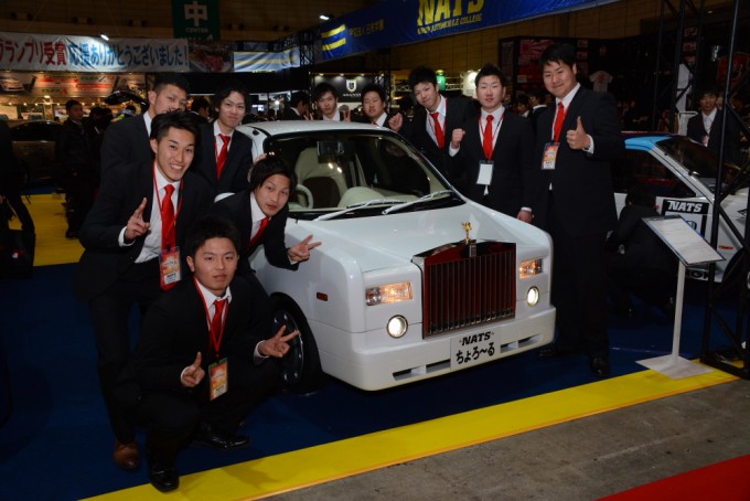 自動車大学校の学生たちの作品も熱い東京オートサロン!