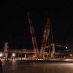 [動画]横浜環状北線・架橋工事現場で見た巨大クレーンの妙技