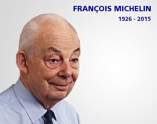ミシュランタイヤを世界一に育てたフランソワ・ミシュラン氏が逝去