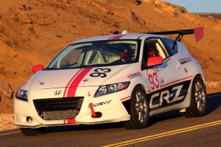 2013年に北米ホンダの社内チームが走らせたノーマルに近いCR-Z