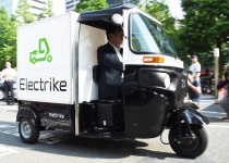 ハイテク三輪電気自動車を川崎市の地場産業が発表！