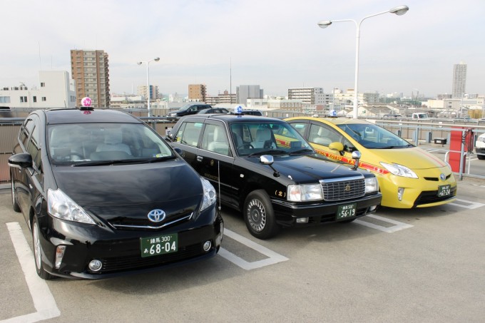 日本交通の激レア「ピンク」行灯は超幸運タクシー！