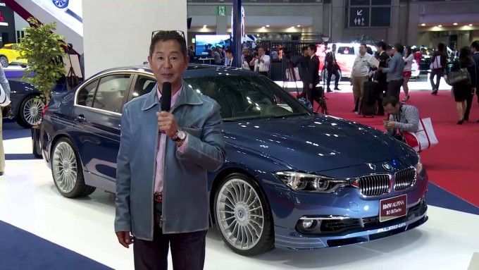 WEB CARTOP 東京モーターショー動画!土屋圭市 アルピナ編