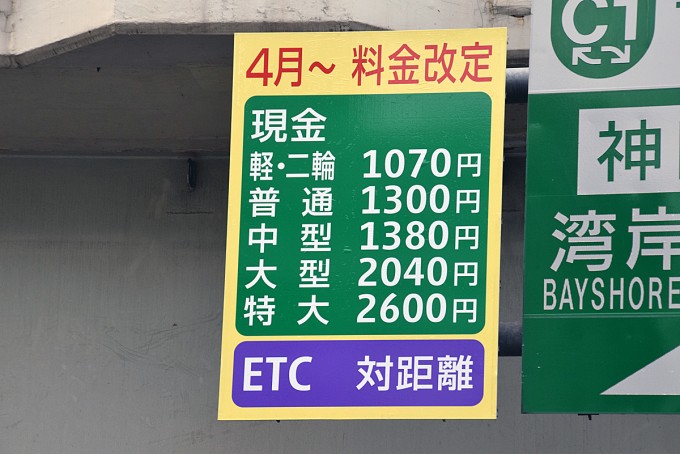 2016年4月から首都高の料金体系が変更、実質値上げか!?