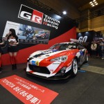 大阪オートメッセのGAZOO Racingブースでニュルマシンが脱がされた？