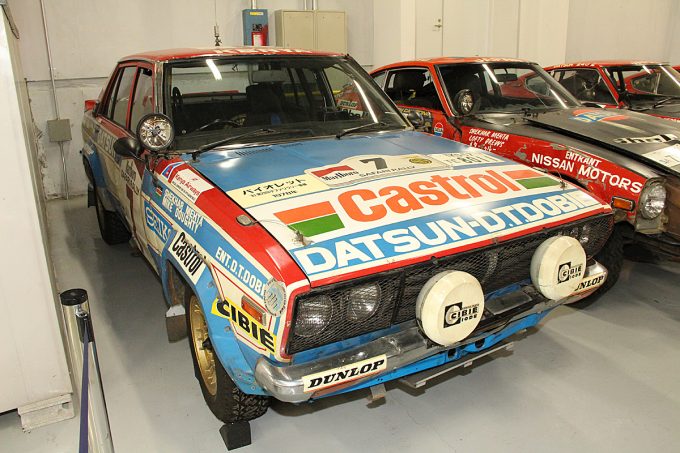 1981_Nissan Violet GT Type PA10 the 29th Safari Rally Overall-winner