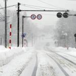 【画像】【危険】走行中に周囲が見えない吹雪に見舞われたらどうする？ 〜 画像5