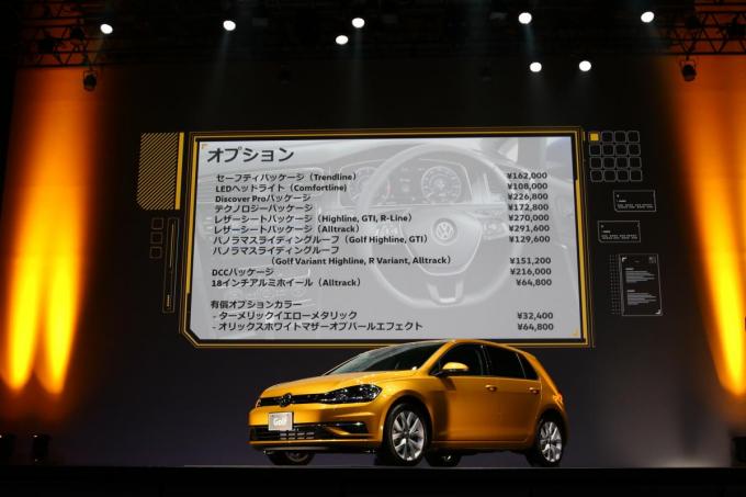 新型VWゴルフ