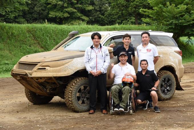 車イスのレーサー青木拓磨がアジアクロスカントリーラリー2017の参戦体制を発表！