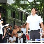 【画像】丸の内を佐藤琢磨選手がカートで走行！　「MARUNOUCHI SPORTS FES 2017」がスタート 〜 画像24