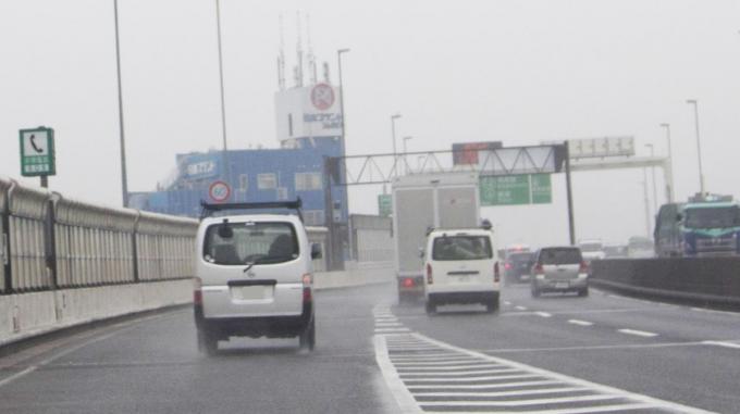 高速道路で合流