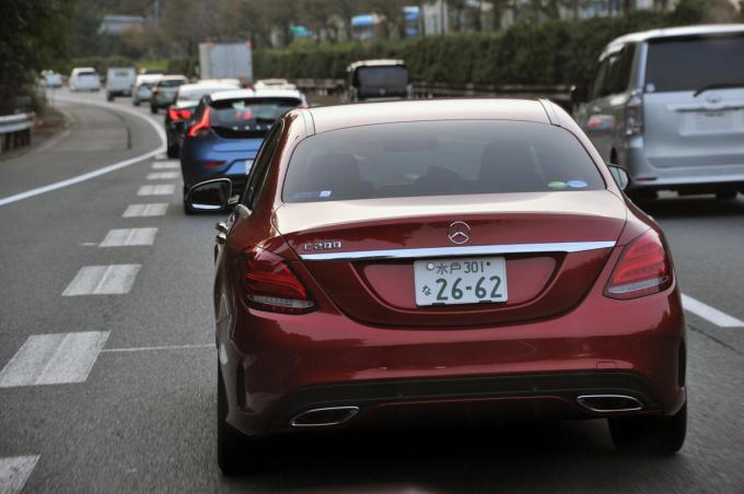 高速道路で合流