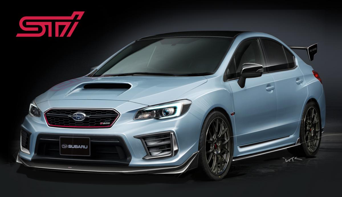 スバルWRX STI S208