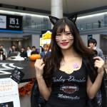 【画像】ハーレーの美人ギャルがハロウィンコスに変身！　【東京モーターショー2017】 〜 画像22