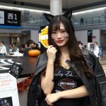 【画像】ハーレーの美人ギャルがハロウィンコスに変身！　【東京モーターショー2017】 〜 画像21