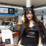 【画像】ハーレーの美人ギャルがハロウィンコスに変身！　【東京モーターショー2017】 〜 画像20