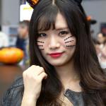 【画像】ハーレーの美人ギャルがハロウィンコスに変身！　【東京モーターショー2017】 〜 画像16