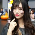 【画像】ハーレーの美人ギャルがハロウィンコスに変身！　【東京モーターショー2017】 〜 画像15