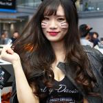 【画像】ハーレーの美人ギャルがハロウィンコスに変身！　【東京モーターショー2017】 〜 画像13