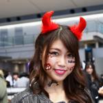 【画像】ハーレーの美人ギャルがハロウィンコスに変身！　【東京モーターショー2017】 〜 画像9