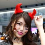 【画像】ハーレーの美人ギャルがハロウィンコスに変身！　【東京モーターショー2017】 〜 画像6