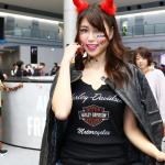 【画像】ハーレーの美人ギャルがハロウィンコスに変身！　【東京モーターショー2017】 〜 画像4