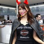 【画像】ハーレーの美人ギャルがハロウィンコスに変身！　【東京モーターショー2017】 〜 画像2