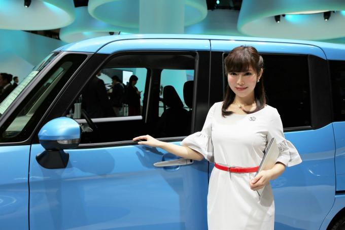 画像ギャラリー 東京モーターショー17コンパニオン画像集 ダイハツ編 画像6 自動車情報 ニュース Web Cartop