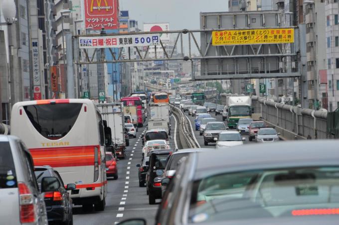 首都高速渋滞