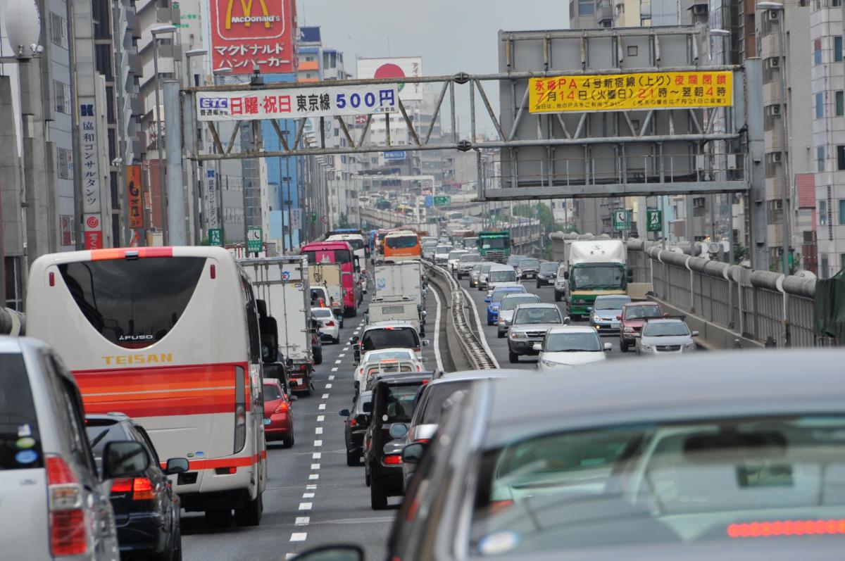 首都高速渋滞 〜 画像2