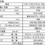 【画像】【試乗】VWにディーゼルが帰ってきた！　パサートTDIの実力チェック（動画あり） 〜 画像9