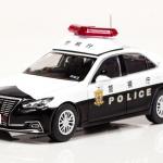 【画像】パトカー好き必見！　トヨタ・クラウンの警ら車両を1/43サイズで再現したモデルカーが発売 〜 画像2