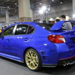 【画像】WRブルー×ゴールドでWRCワークスを完全再現！　スバルファン垂涎のWRX STI Rally CONCEPT【大阪オートメッセ2019】 〜 画像2