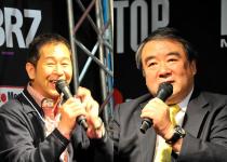 大阪オートメッセでドリキン土屋圭市氏と元F1タイヤ開発の浜島裕英氏によるトークショーを開催！