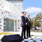 【画像】人間と対話し成長する家！　メルセデス・ベンツ初の電気自動車も収まったEQハウスが公開 〜 画像8