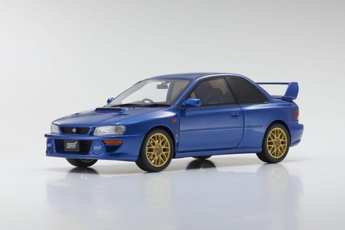 京商samuraiシリーズ最新作 1 18スケール スバル インプレッサ22b Stiバージョン 発売 自動車情報 ニュース Web Cartop