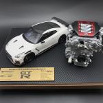 【画像】日産GT-R NISMO MY20を忠実に再現！　精巧なエンジンモデル＆ミニチュアカーセットの予約受注開始 〜 画像2