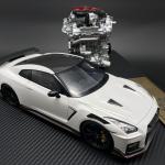 【画像】日産GT-R NISMO MY20を忠実に再現！　精巧なエンジンモデル＆ミニチュアカーセットの予約受注開始 〜 画像7