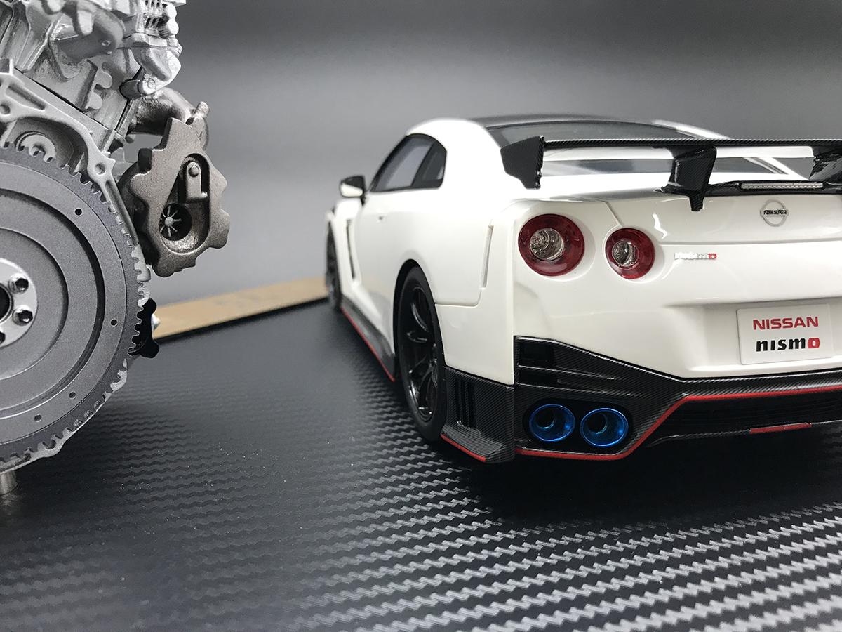 日産GT-R NISMO MY20 エンジンスケールモデル 〜 画像15