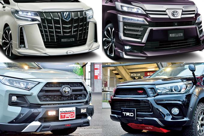 【MODELLISTAとTRD】2ブランドのカスタムモデルがオートサロンで来場者の心を昂ぶらせる！