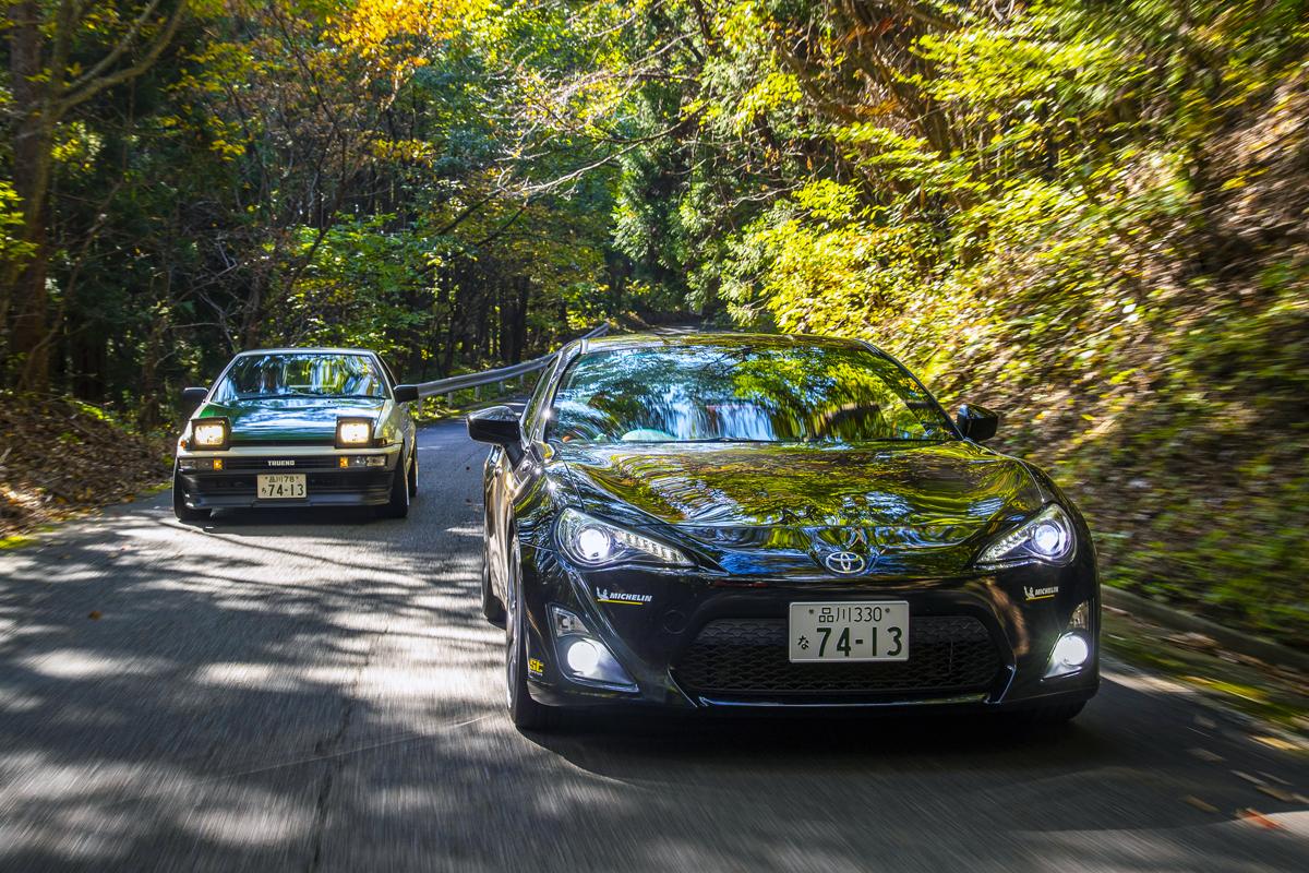 トヨタ86とミシュランタイヤのマッチングテスト