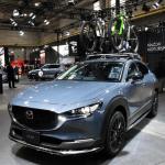 SUV王国のマツダが魅せる！　遊べるCX-30・CX-5・CX-8のカスタム仕様【大阪オートメッセ2020】