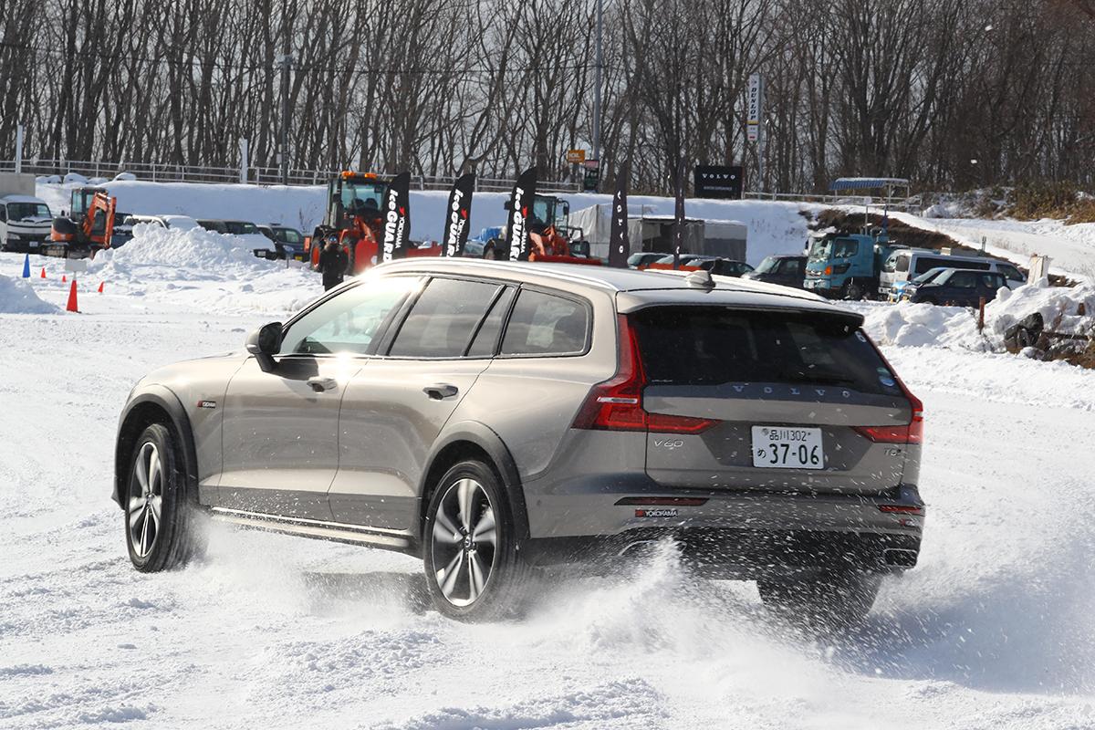 ボルボV60クロスカントリー雪上試乗 〜 画像3