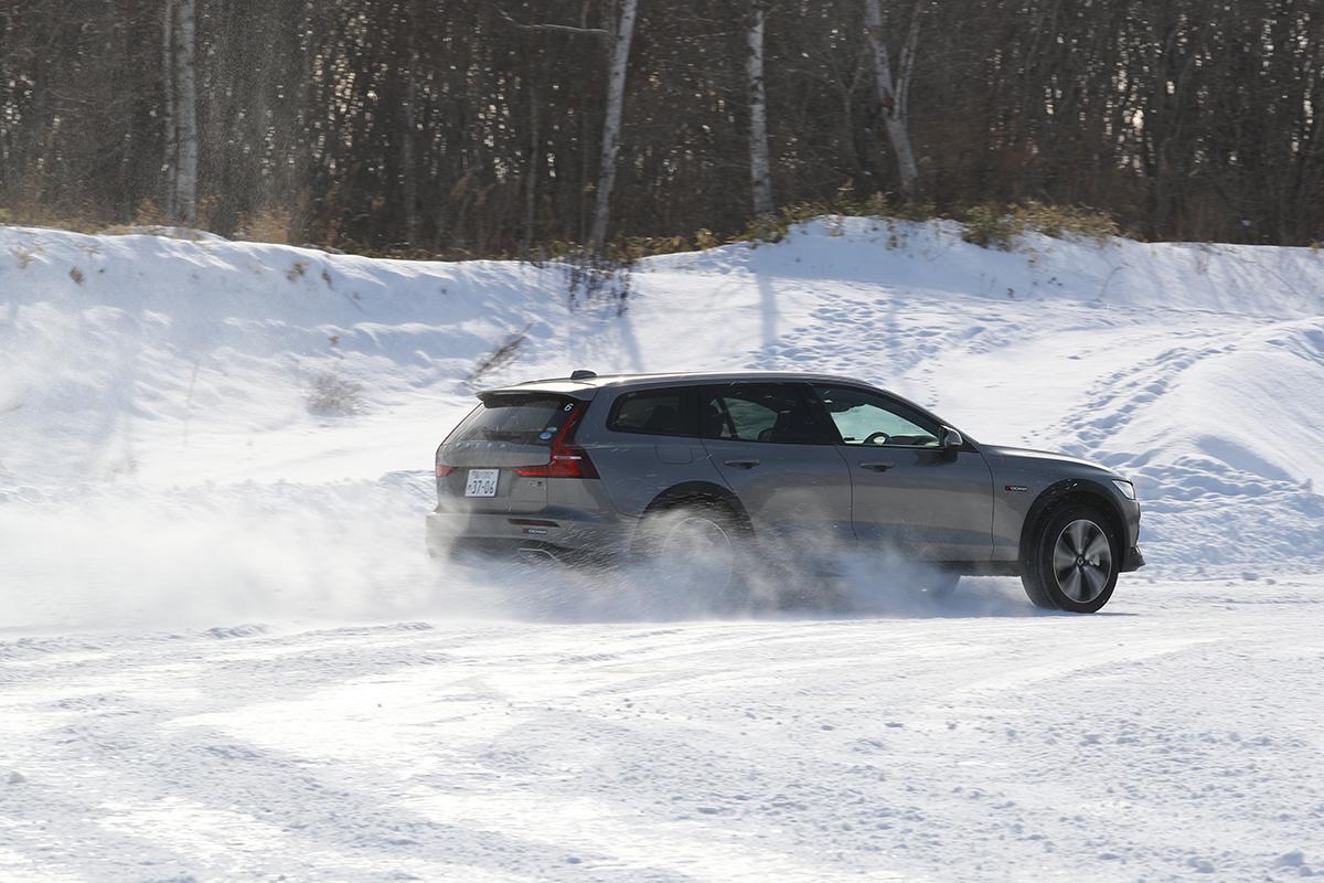 ボルボV60クロスカントリー雪上試乗 〜 画像9