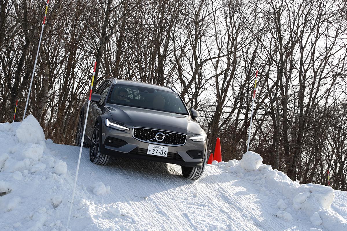 ボルボV60クロスカントリー雪上試乗 〜 画像20