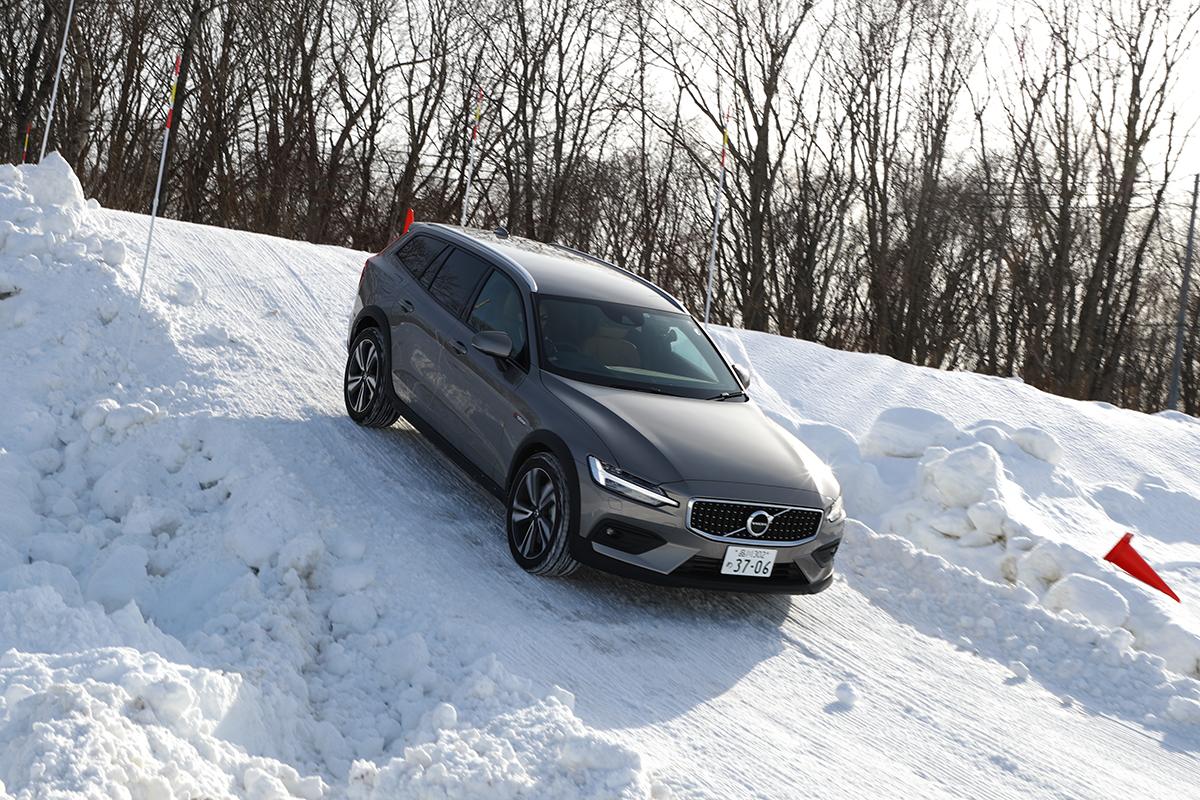 ボルボV60クロスカントリー雪上試乗 〜 画像21