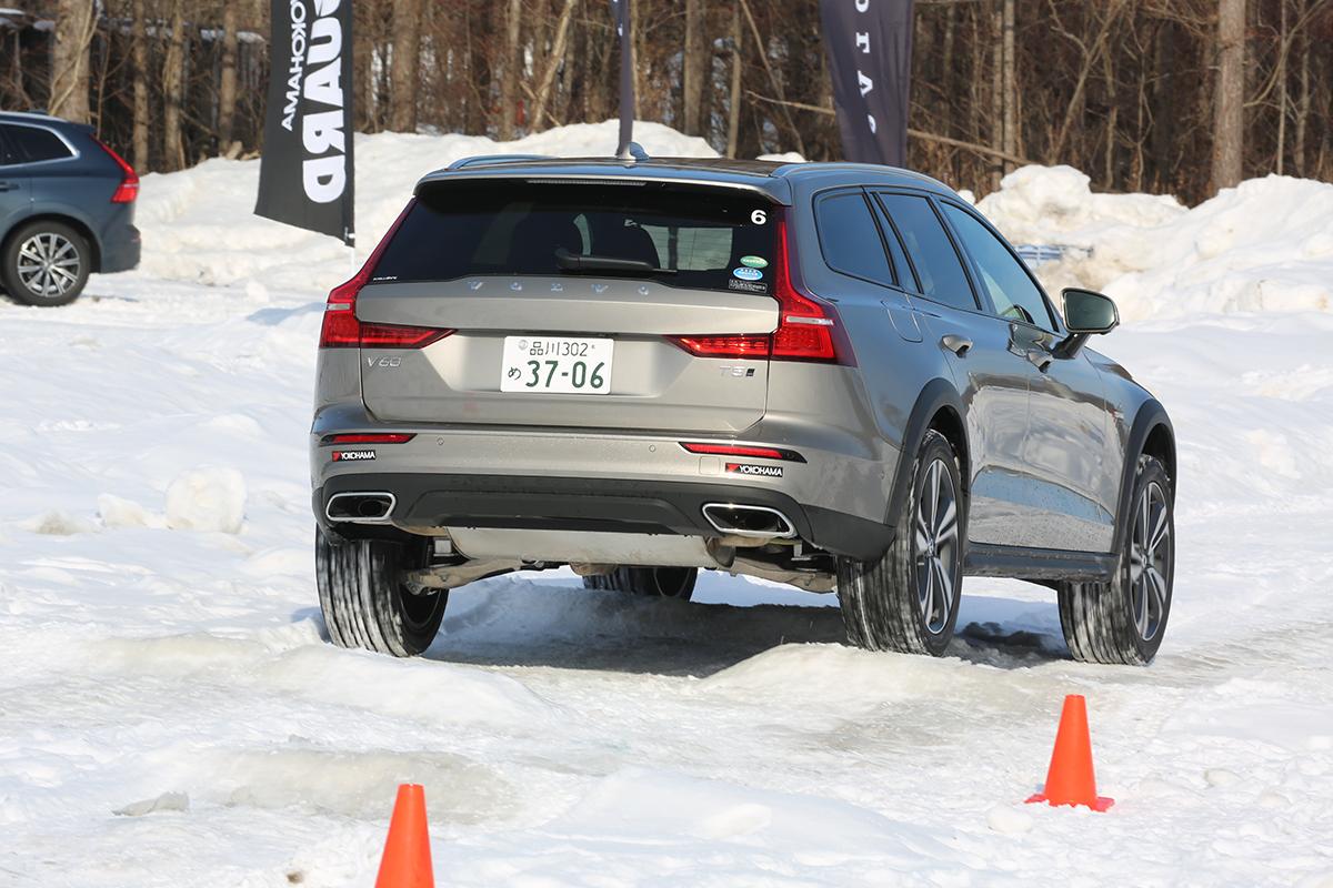 ボルボV60クロスカントリー雪上試乗 〜 画像40